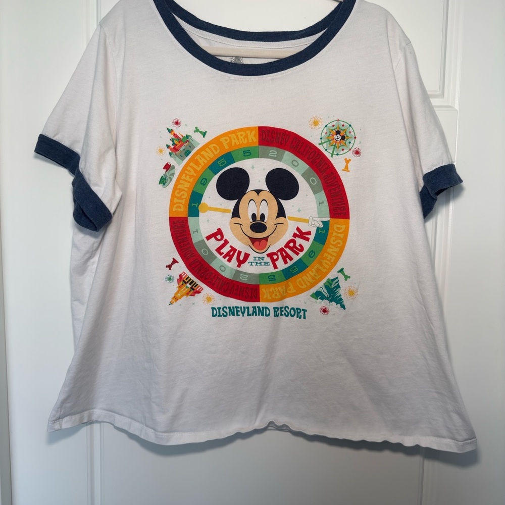 Disney Parks Disneyland Play in the Park 3X Baseball Tee